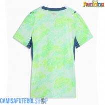 Camisa de time de futebol Suíça Replicas 2º Equipamento Feminina Mundo 2026 Manga Curta